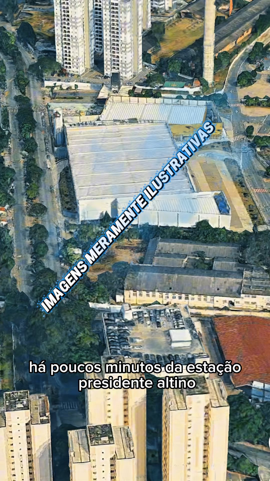 Imagem do vídeo apresentando a conexão com Presidente Altino