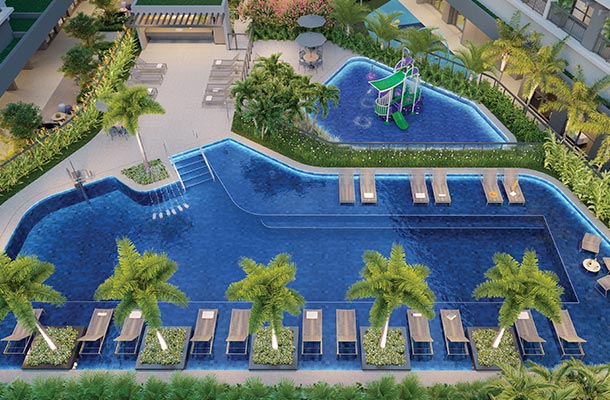 Blue Marine Home Resort em Saúde
